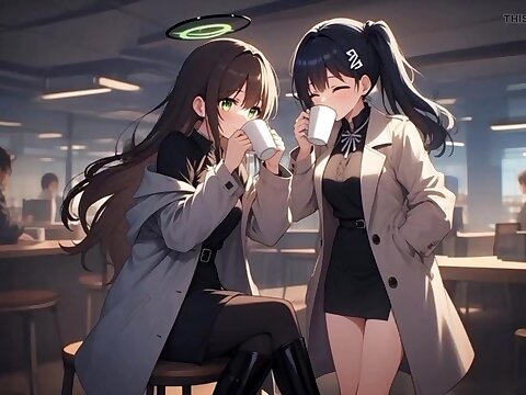 AI Generate Cartoon Toon of college-aged years elder Anime COUGAR, Girls vlogging say no to office life. A eighteen yr aged anime naked toon vid of say no to uncensored Anime porn Flick. Hindi Audio Story of COUGAR Nymphs with beefy Inborn Melons